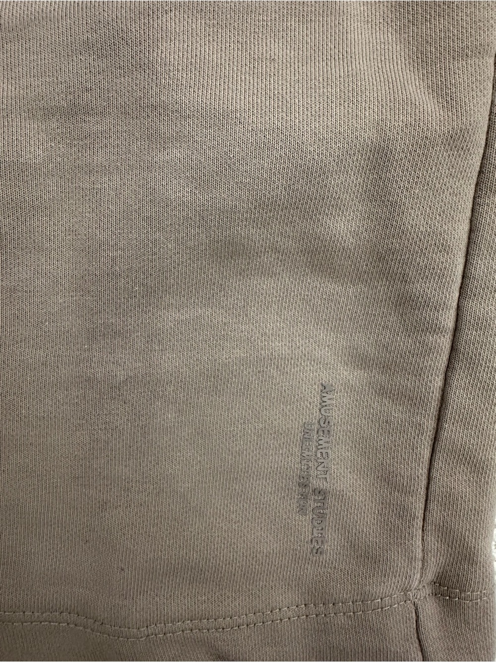 Zara Kids Taupe Drawstring Cotton-Blend Shorts - Picture 3 of 5